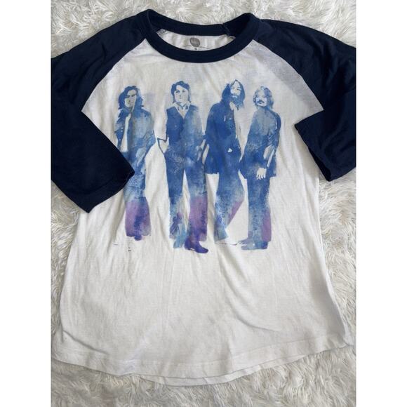 The Beatles Girls Sz. M Baseball Style Design Tee. Cute, Fun - Picture 1 of 7